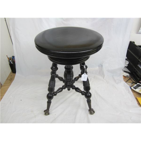 Antique Piano Stool