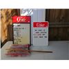 Image 2 : 2 Coke Menu Boards and Menu Clock and Bag Full of Letters