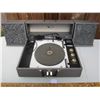 Image 2 : Vintage Sea Breeze Record Player with built in speakers working