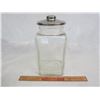 Image 2 : Antique Square Glass Candy Jar