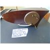 Image 3 : VINTAGE WESTCLOX 707 BOOMERANG WOOD ELECTRIC CLOCK
