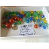 Image 2 : 631 VINTAGE CATS EYE MARBLES LARGE & SMALL