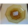 Image 1 : 637 AMBER OCTAGONAL CHIP DISH SET