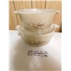 Image 6 : 650 FOREST FANCIES PYREX 474B 475B WITH LIDS