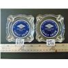 Image 1 : 677 TWO 1962 ALBERTVILLE SASK. CREDIT UNION ASHTRAYS