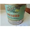 Image 3 : 678 VINTAGE DIXIE MOLASSES PAPER LABEL PAIL. WPG MAN.