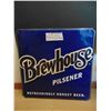 Image 1 : 681 19” BREWHOUSE PILSNER BEER METAL GARAGE ART SIGN