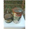 Image 3 : 689 VINTAGE BA OIL GREASE & OIL TIN