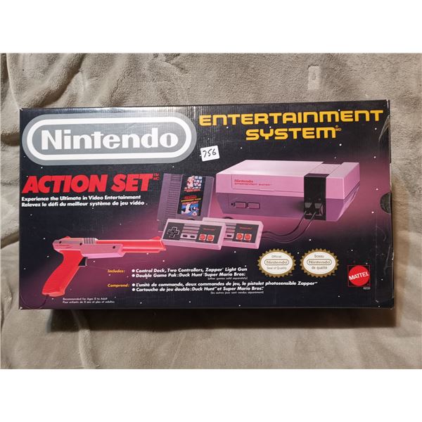 Nintendo game system, original box, works