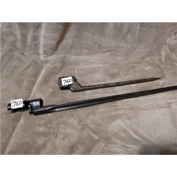 Two unknown bayonets