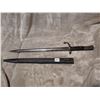Image 1 : Prior to WWI German bayonet 15" blade