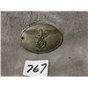 Image 1 : WWII German brass tag