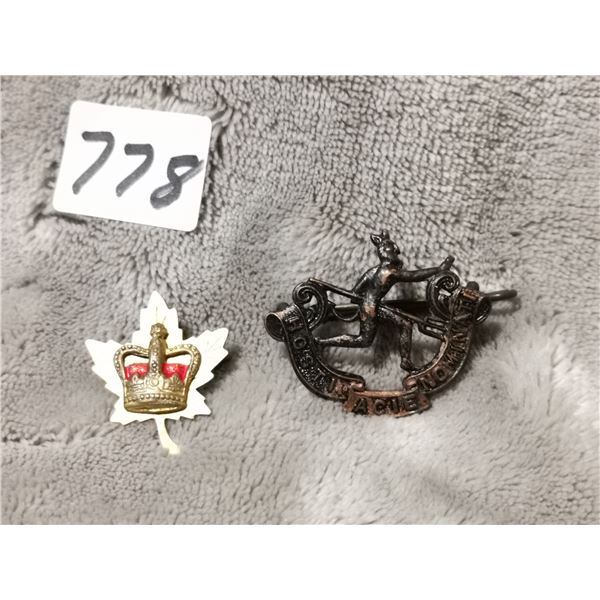 2 army badges