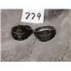 Image 5 : Two sterling silver air force rings
