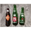 Image 1 : 3 pop bottles incuding brown Crush