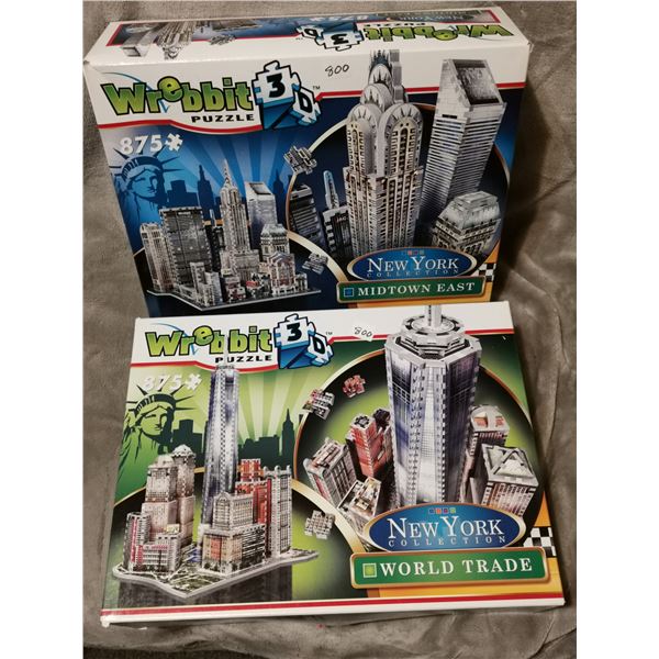 Two Wrebbit New York 3D puzzles