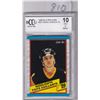 Image 1 : 1989-90 OPC Mario Lemieux #327 Graded Beckett 10