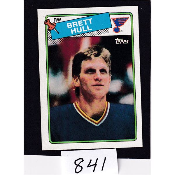 1988-89 Topps Brett Hull Rookie