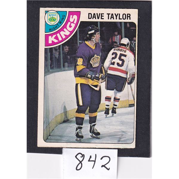 1978-79 OPC Dave Taylor Rookie Card