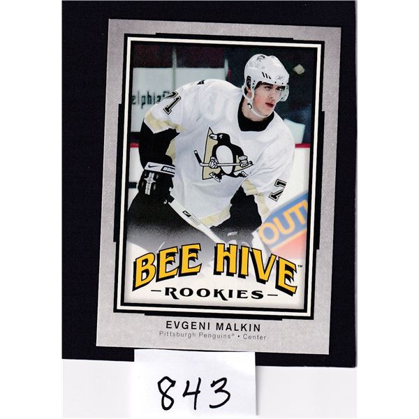 2006-07 Beehive Evgeni Malkin Rookie Card