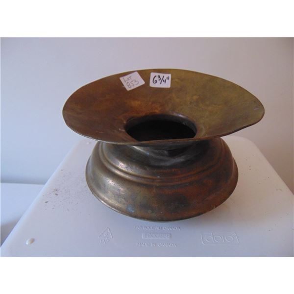 853 VINTAGE PERSONAL COPPER SPITOON