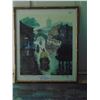 Image 1 : 866 SIGNED NUMBERED 21X24 ¾” FRAME ORIENTAL PRINT