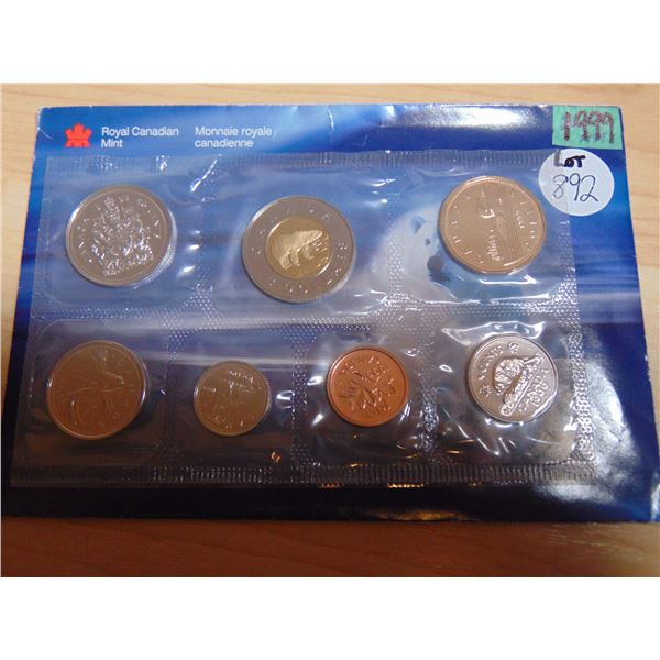 892 1999 PROOF LIKE COIN SET