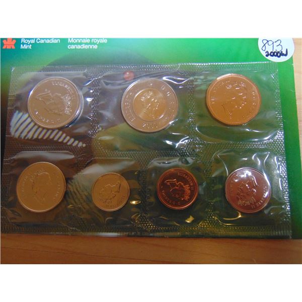 893 2000W PROOF LIKE COIN SET