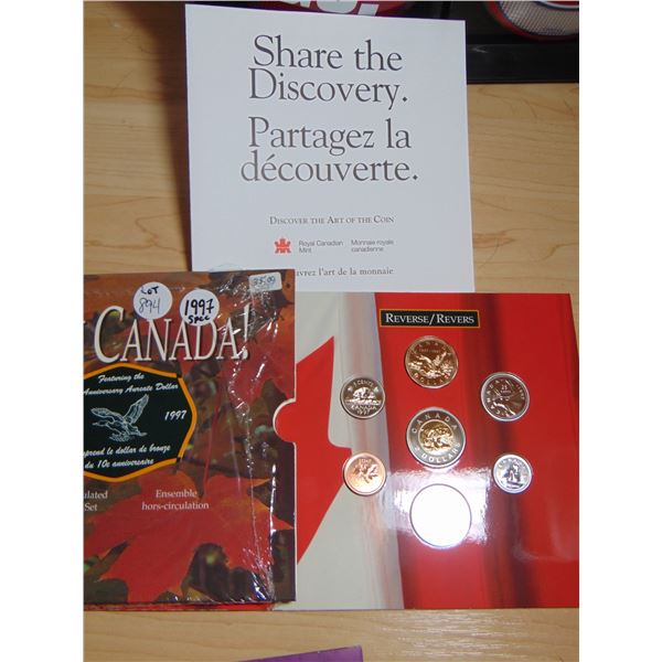894 1997 OH CANADA SPECIMEN FLYING LOON COIN SET