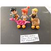 Image 1 : 935 VINTAGE COLECO FLINSTONE KIDS PVC TOYS