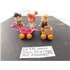Image 3 : 935 VINTAGE COLECO FLINSTONE KIDS PVC TOYS