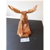 Image 1 : 949 HANDMADE UNSIGNED MOOSE 13 BY 5 BY 10 “