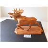 Image 3 : 949 HANDMADE UNSIGNED MOOSE 13 BY 5 BY 10 “