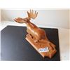 Image 4 : 949 HANDMADE UNSIGNED MOOSE 13 BY 5 BY 10 “