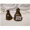 Image 1 : Two Dutch girl brass bells