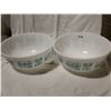 Image 1 : Two Pyrex bowls, 8.75" Wide