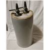Image 3 : Antique crock dispenser, 14" high