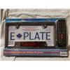 Image 1 : E-Plate scrolling license plate frame