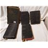 Image 1 : 5 English antique bibles