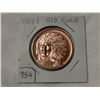 Image 1 : 1 oz copper, Chief Red Cloud, American Indian series