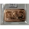 Image 2 : 1 oz copper $100.00