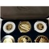 Image 4 : Six coin set, tribute American rare coins