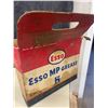 Image 7 : Esso Marvelube outboard oil tin & original Esso grease box & 6 Esso grease tubes