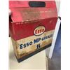 Image 8 : Esso Marvelube outboard oil tin & original Esso grease box & 6 Esso grease tubes