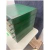 Image 4 : 5 piece metal shop cabinet - Spae-Nauer 20 X 17 X 17