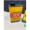 Image 2 : 3 vintage car wax & cleaner tins - 1 pint