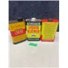 Image 5 : 3 vintage car wax & cleaner tins - 1 pint