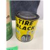 Image 4 : 3 tins, Mopar polish, Butchers wax, Tire black 16 oz