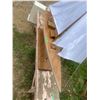 Image 2 : Wooden sail boat 67" long total height 70" to top of sail. Well crafted