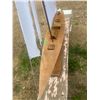 Image 6 : Wooden sail boat 67" long total height 70" to top of sail. Well crafted